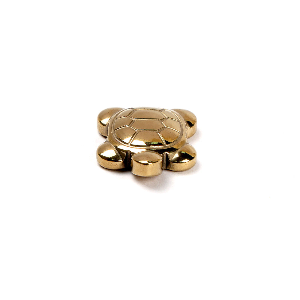 Golden Pyrite Tortoise Spiritual Decorative Piece