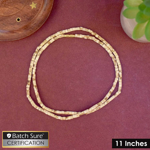 100% Pure 11 Inch Long Tulsi Kanthi Bead Jap Mala for Meditation and Devotional Chanting Indiaβs Largest Pooja Accessories Brand β www.satvikstore.in
