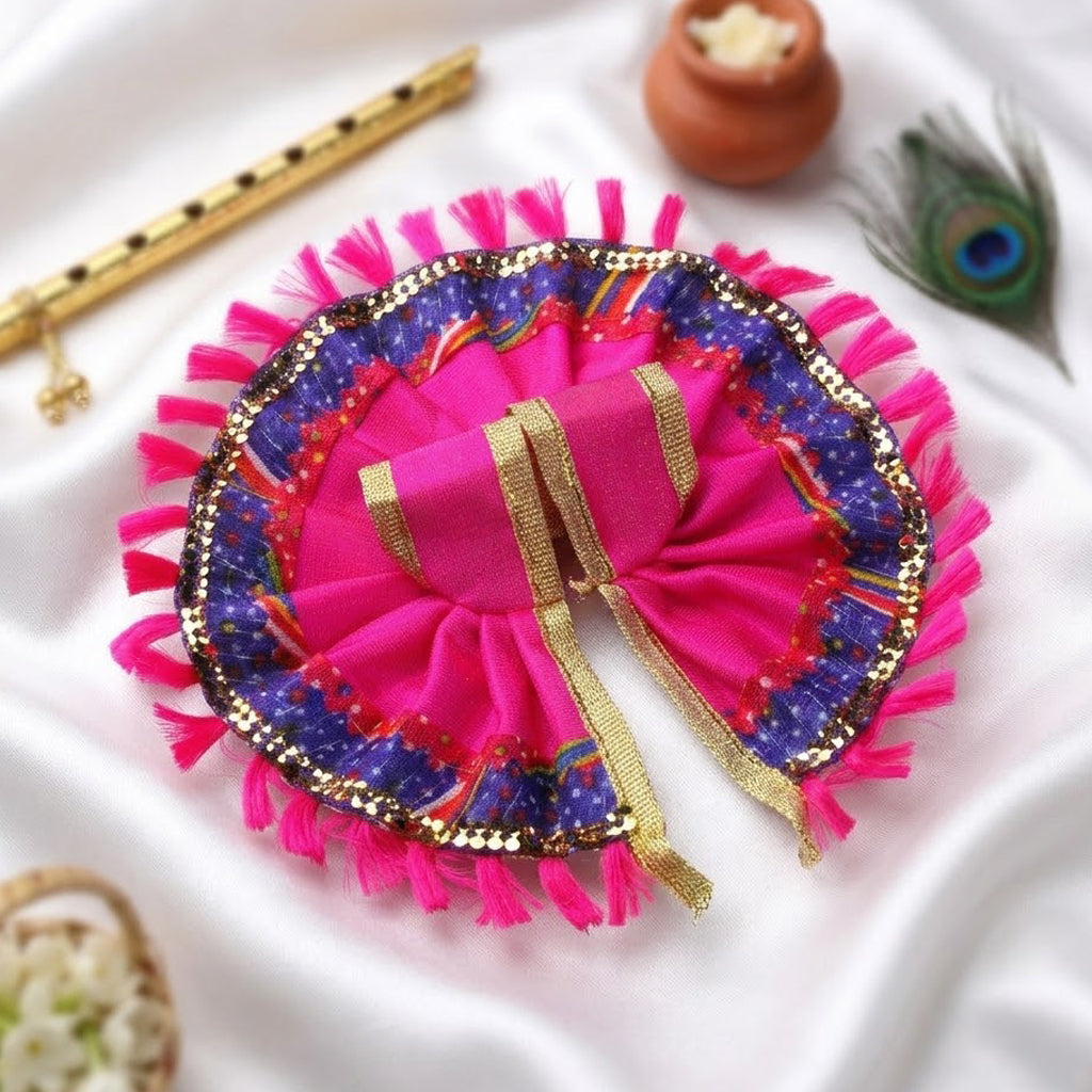 Size No.1 Handcrafted Festive Laddu Gopal Dress