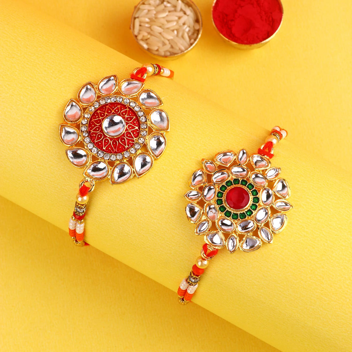 Buy Embrace Tradition Rakhi Set of Online