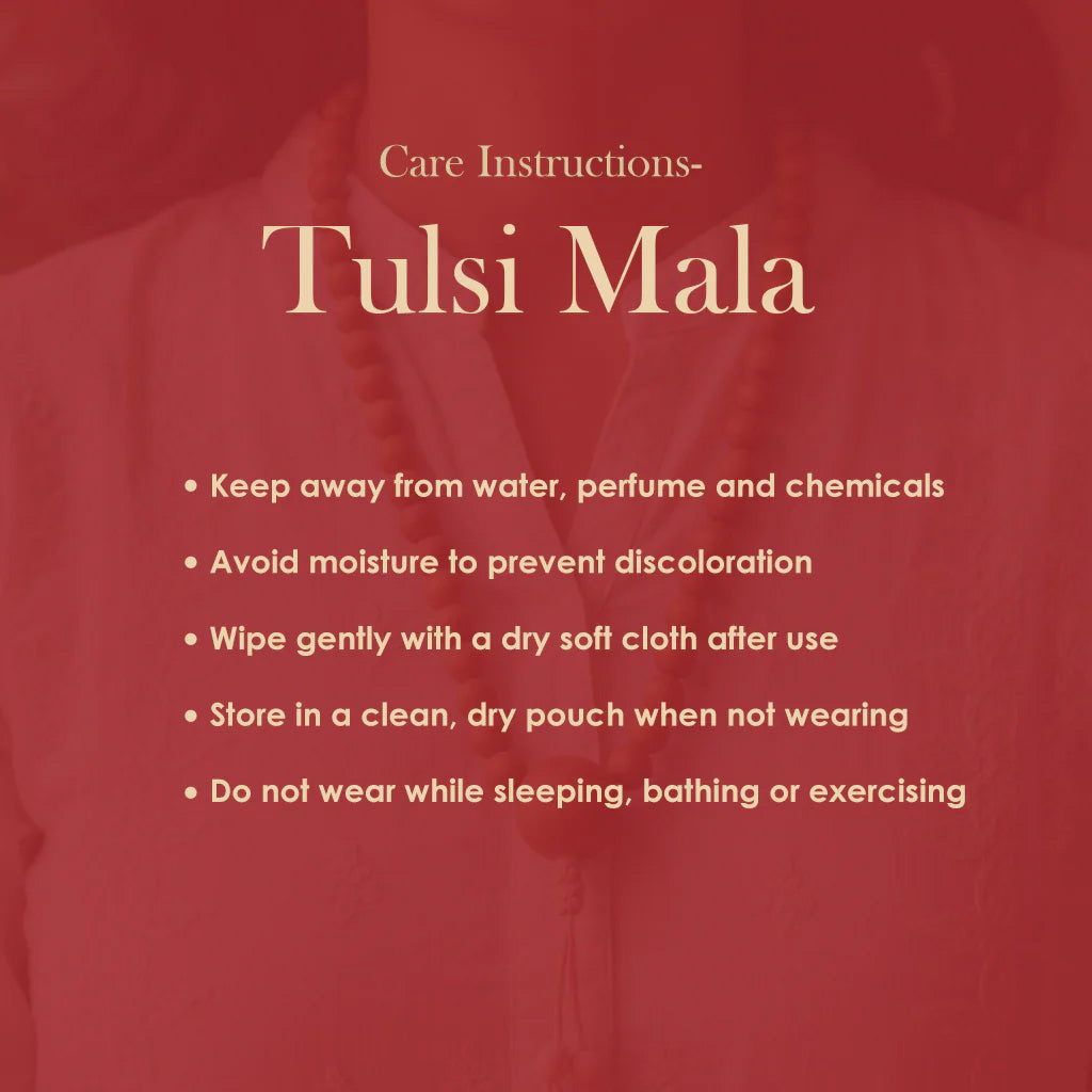 Pure Tulsi Kanthi Mala 100% Original