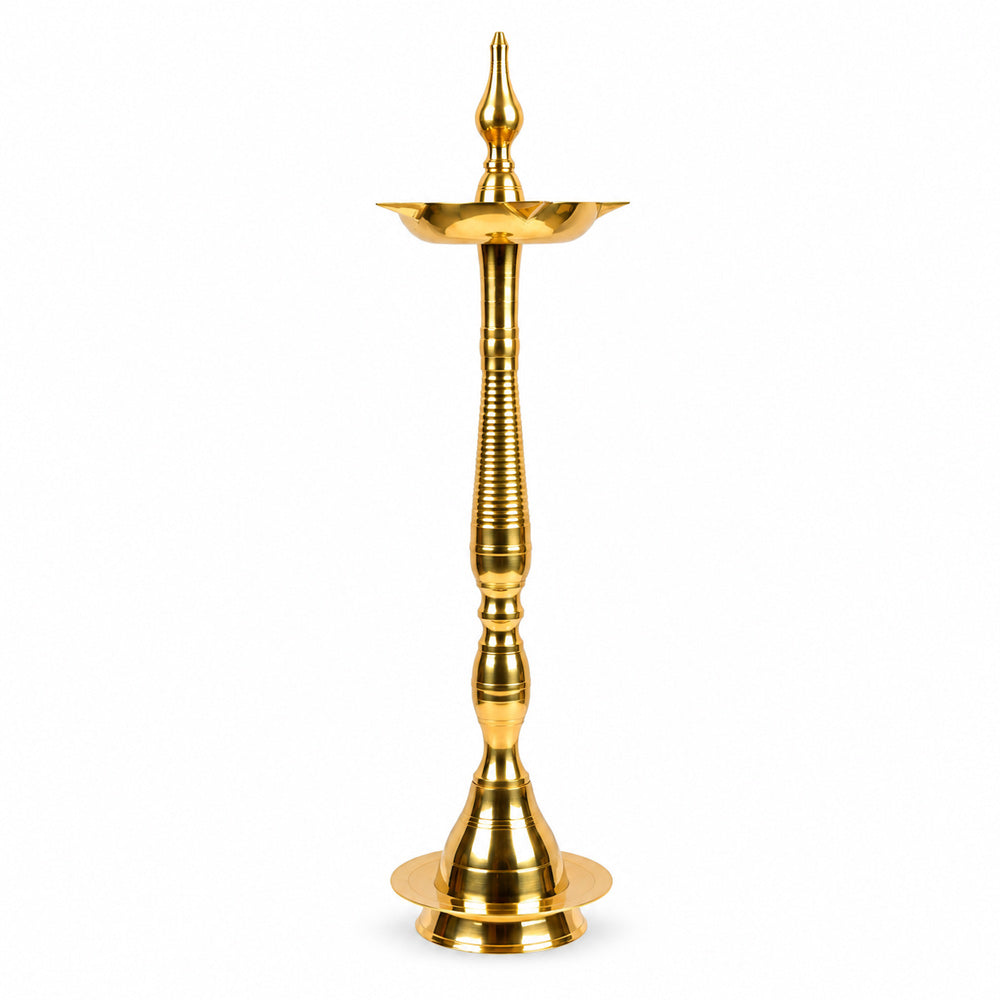 24 Inch Brass Kerala Diya Samai Lamp