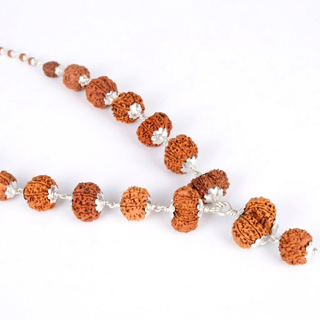 Siddha Mala with 1 Mukhi Underdeveloped (Full Rudraksha, Nepal)