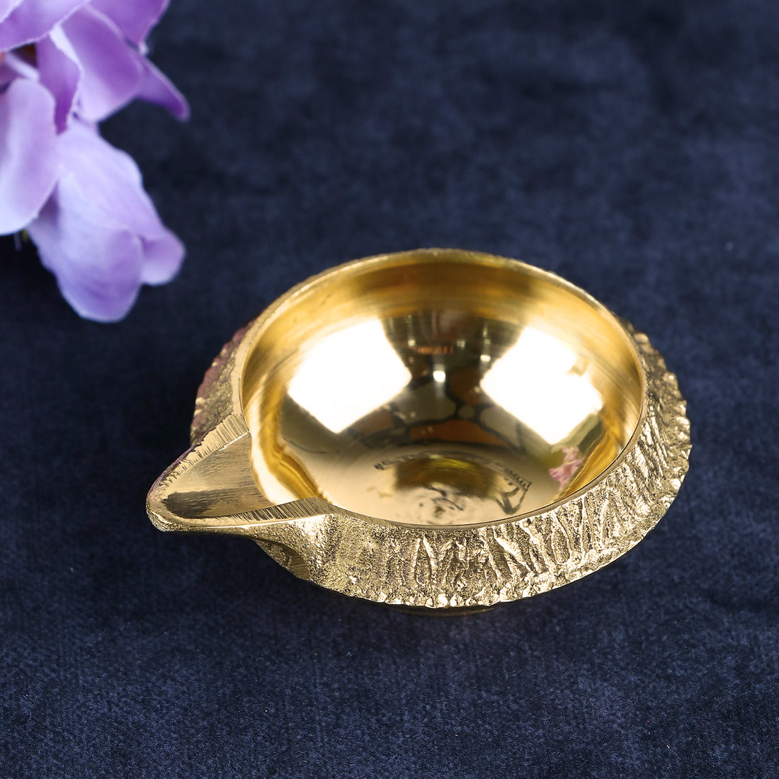 Beautiful Pure Brass Kuber Diya β Traditional brass oil lamp symbolizing wealth and prosperity, perfect for pooja and festive rituals. Indiaβs Largest Pooja Accessories Brand β www.satvikstore.in