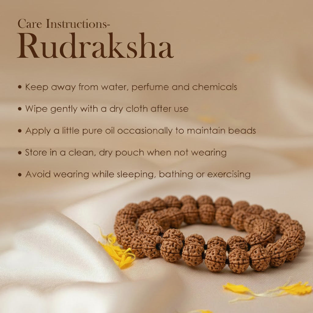 5 Mukhi Rudraksha Kantha Mala