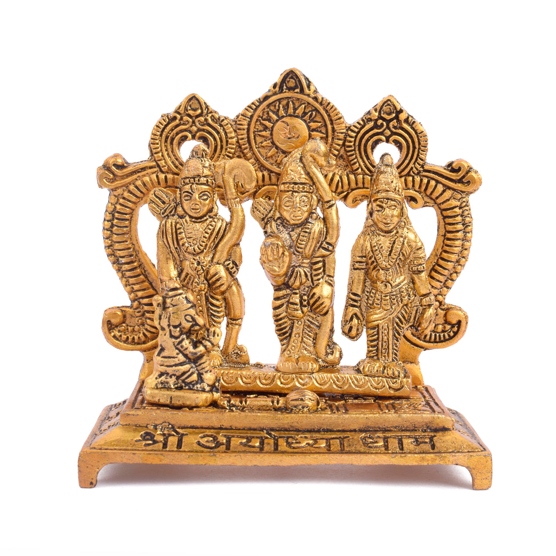 Divine Metal Ram Darbar Idol for Home Temple
