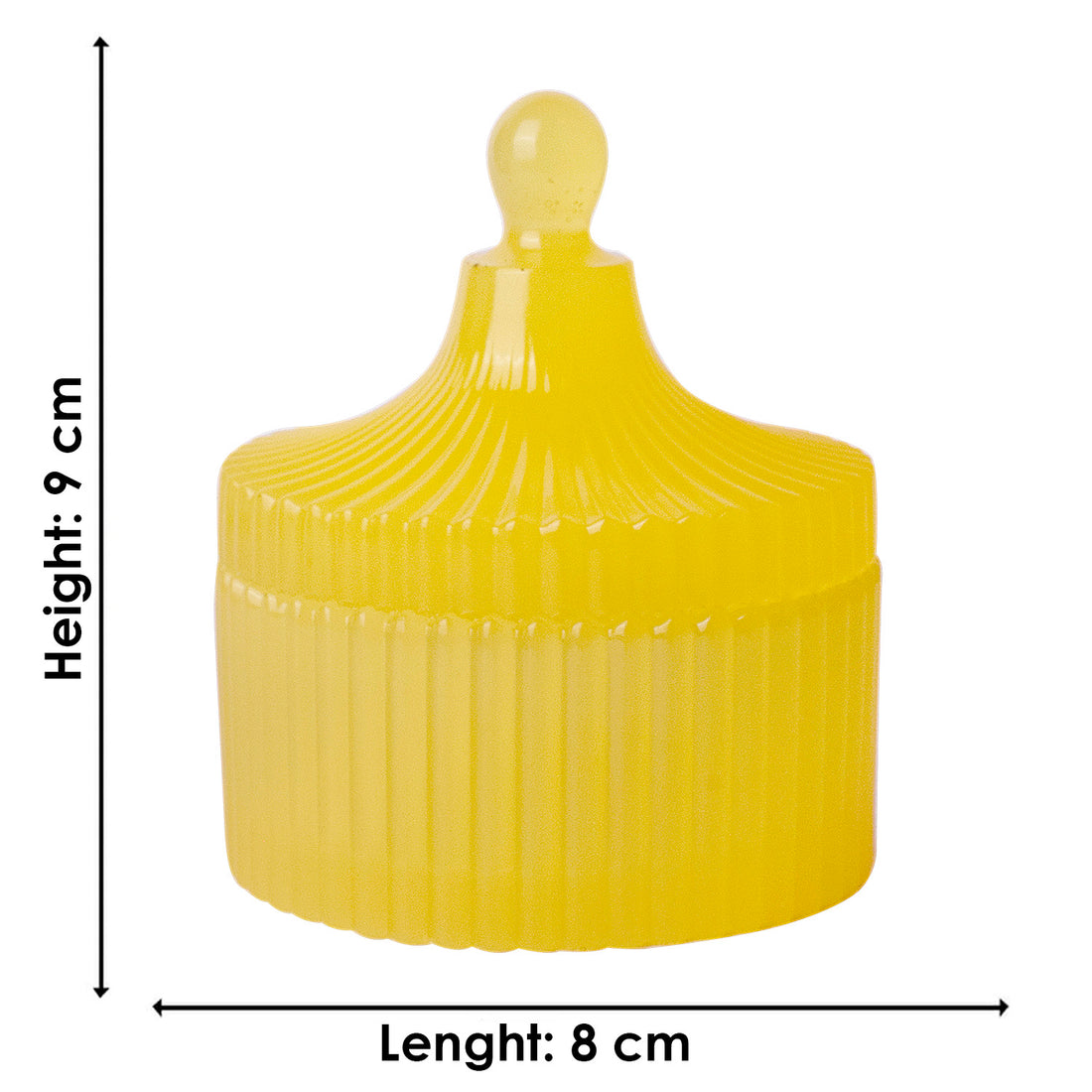 Elegant Epoxy Resin Round Laddu Gopal Jewellery Box