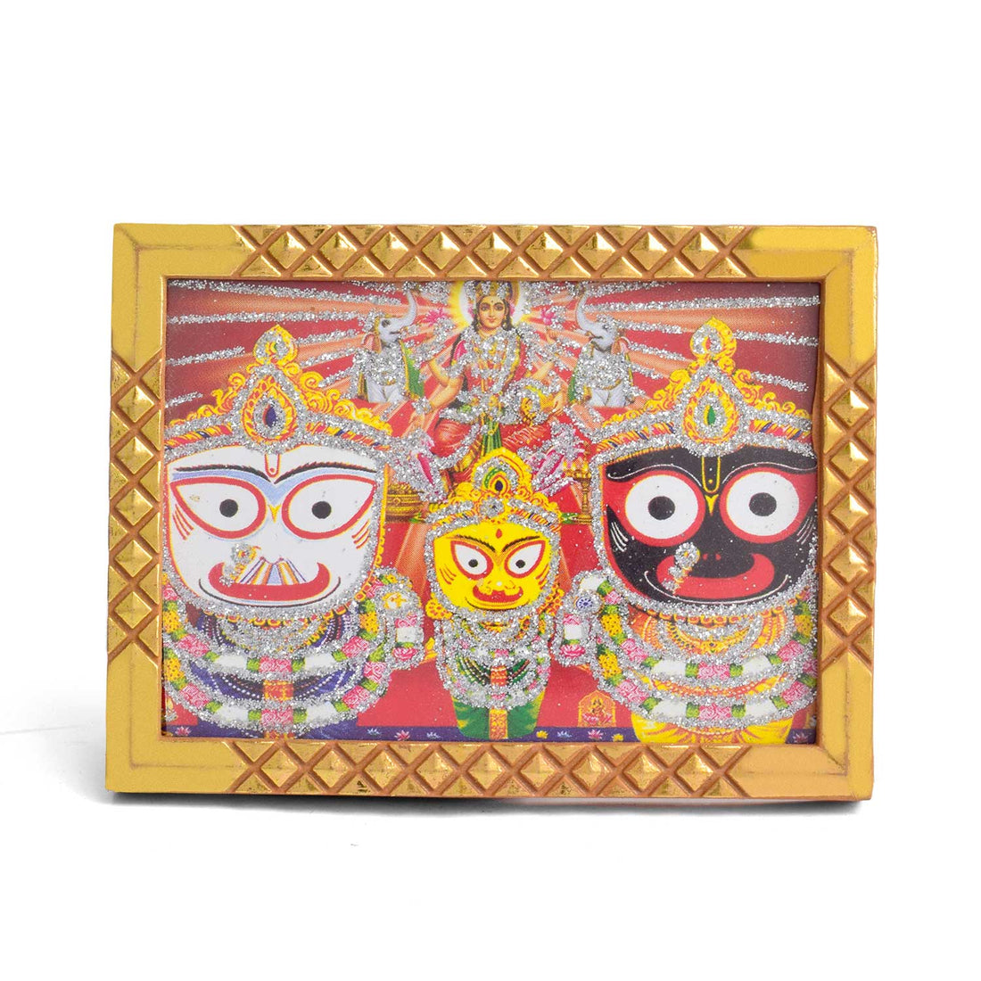 Big Lord Jagannath Car Idol โ Divine Presence for Dashboard