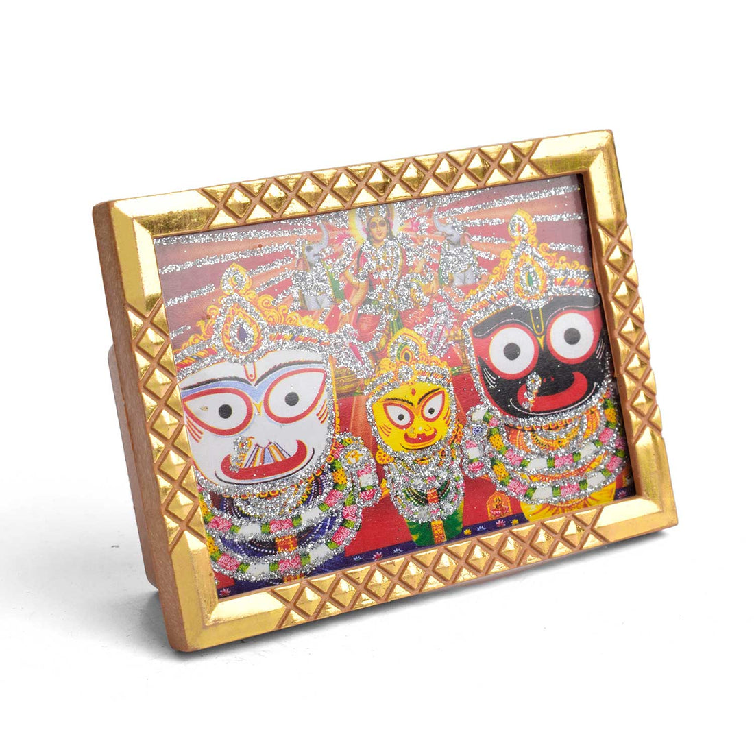 Big Lord Jagannath Car Idol โ Divine Presence for Dashboard
