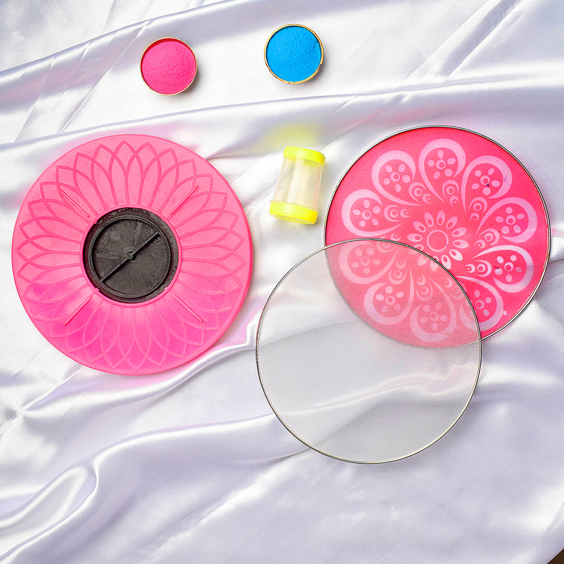 Magic Rangoli Maker: Effortless Design in Minutes (8 Inch)