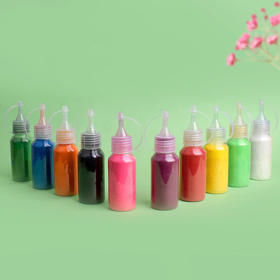 Rangoli Colors (10 Pc Bottle Pack)