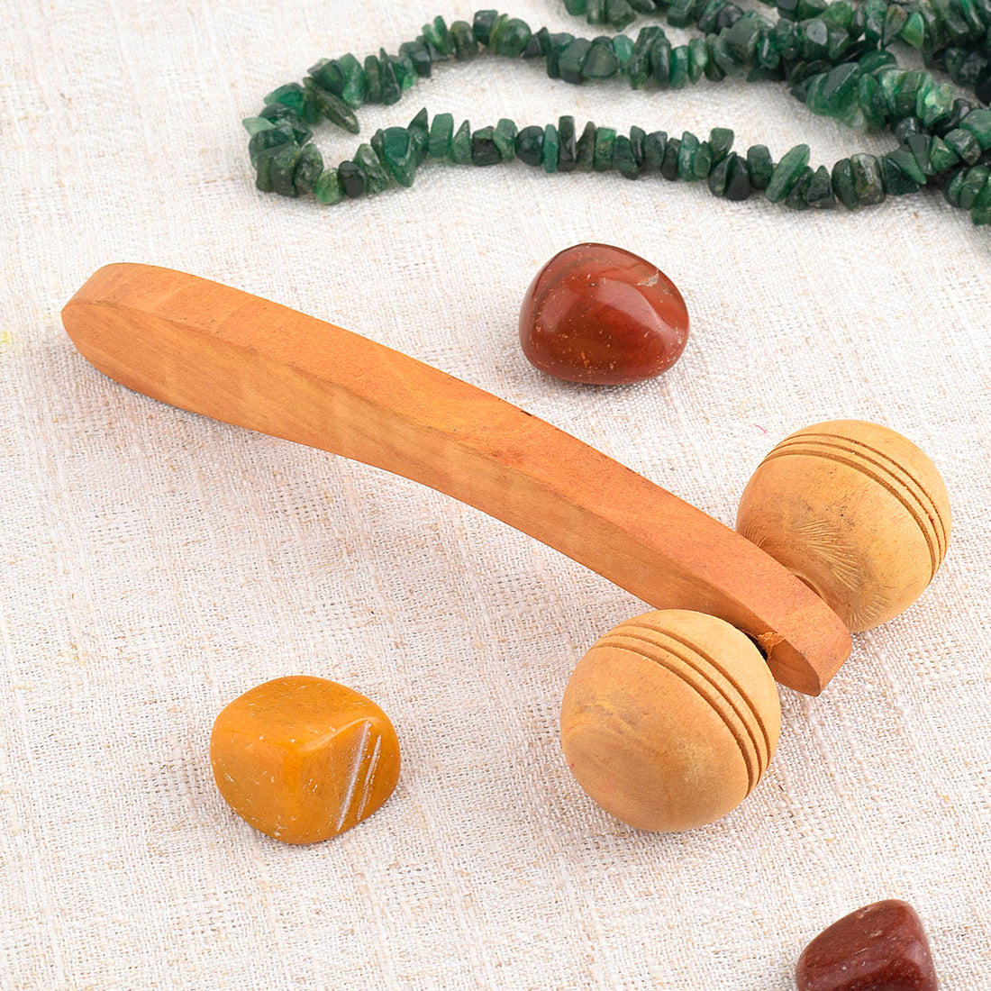Wooden Face Massager – Natural Skin Care & Facial Relaxation