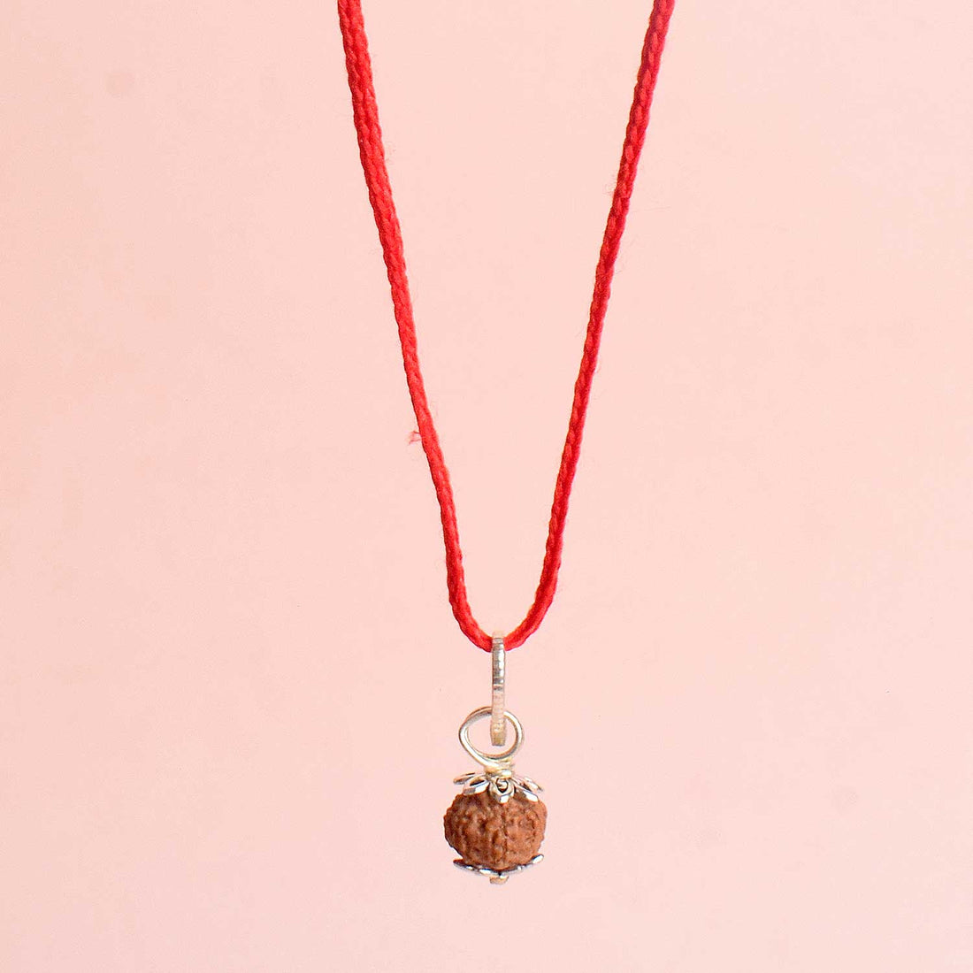 Certified 7 Mukhi Rudraksha Pendant