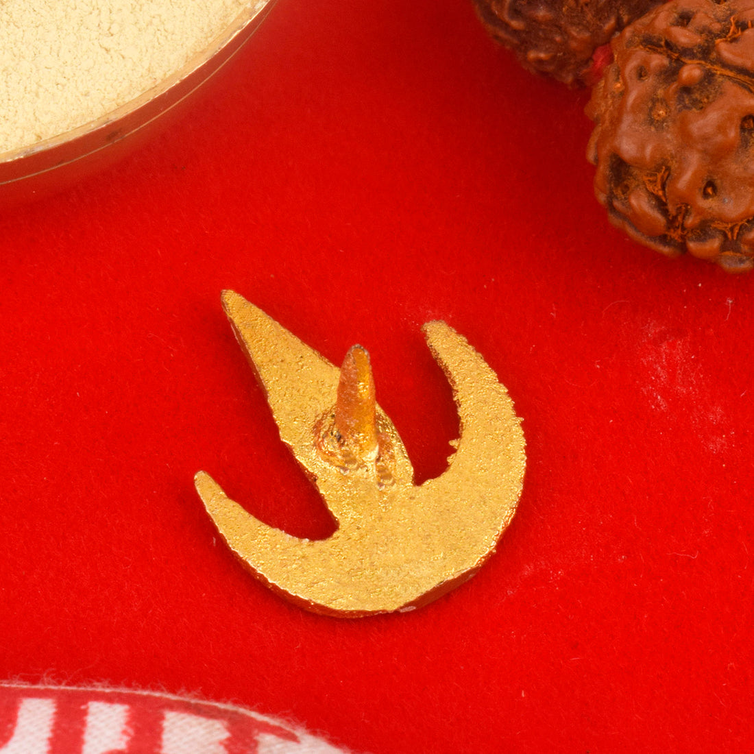 Trishul Tilak Stamp Deity Ornament