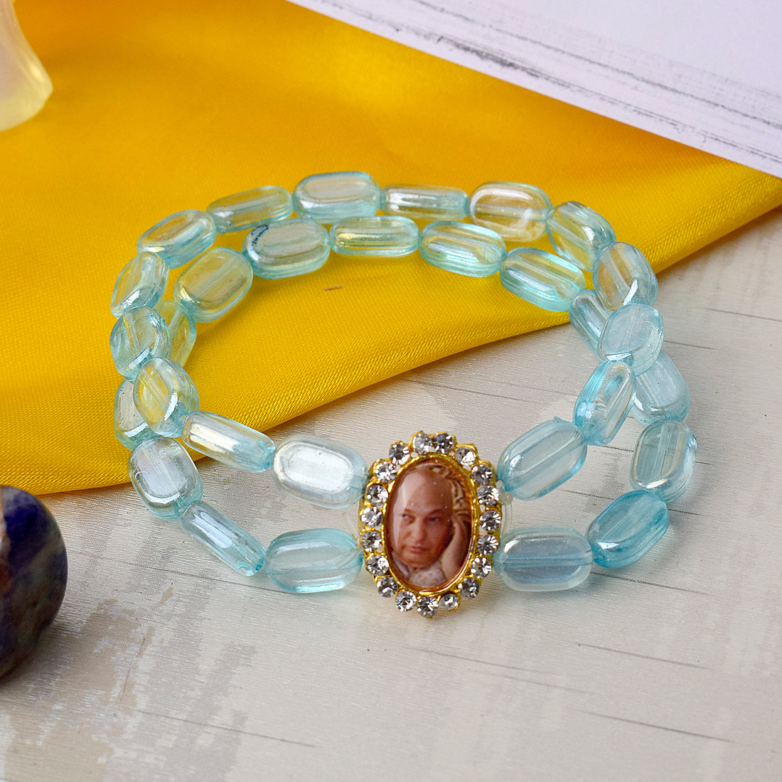 Wrist Wonders Sea Blue Guruji Bracelet
