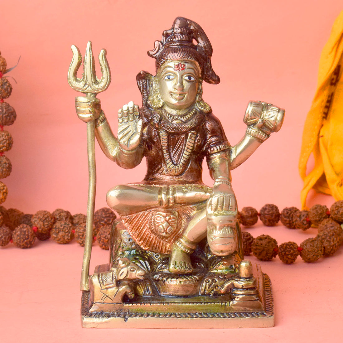 4 Inch Elegant Lord Shiva Sculpture for Home