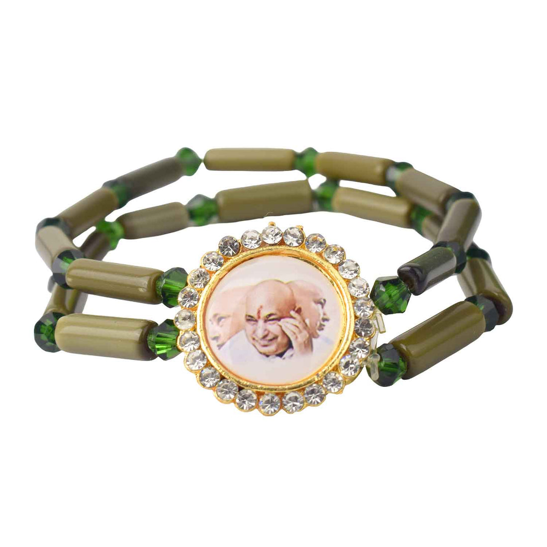 Vibrant Long Beads – Guruji Swaroop Bracelet (Assorted)