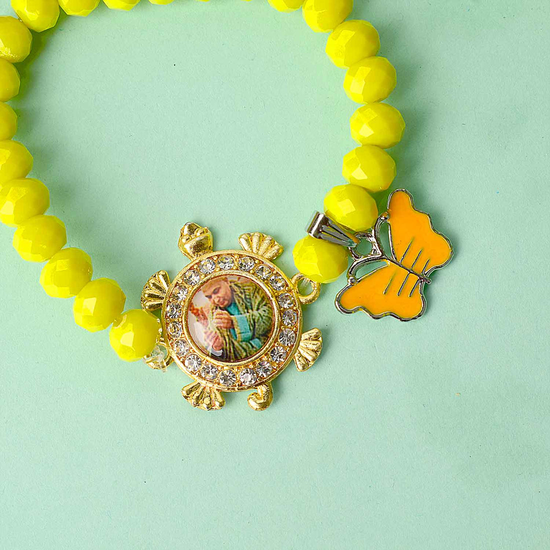 Radiant Coloured Beads (Assorted) β Guruji Swaroop Bracelet