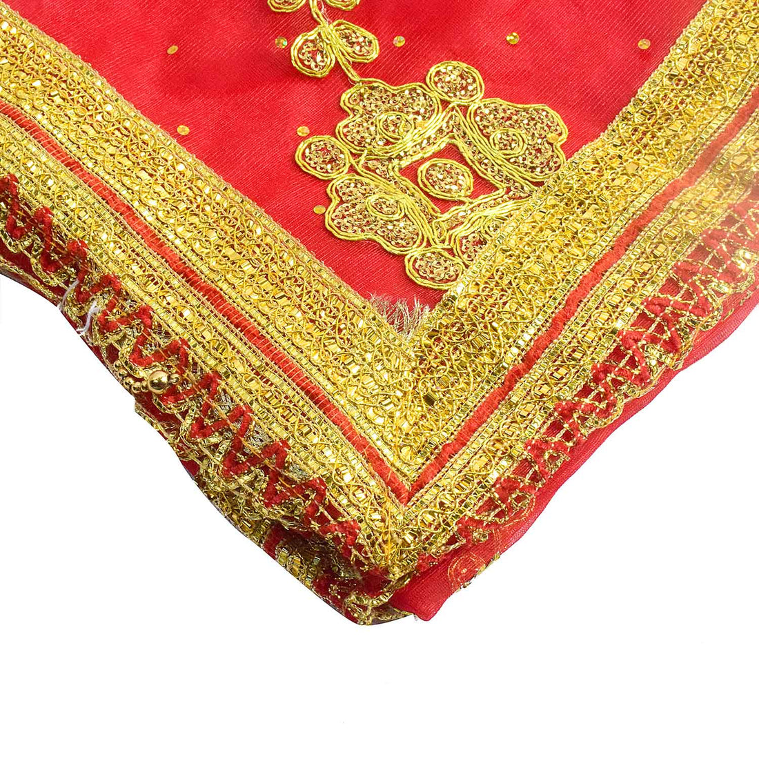 β¨ "Mata Ki Chunri with Golden Embroidery β Sacred Prayer Cloth for Puja" β¨
Enhance your spiritual rituals with this divine Mata Ki Chunri, adorned with golden floral embroidery and shimmering accents. Measuring 186 cm (73 inches) in length and 104 cm (41 inches) in height, this elegant Chunri is perfect for Devi puja, Navratri, Durga Puja, and temple decoration. Its intricate design symbolizes devotion and reverence, making it ideal for prayer offerings.
ποΈ Shop authentic religious accessories at Satvik