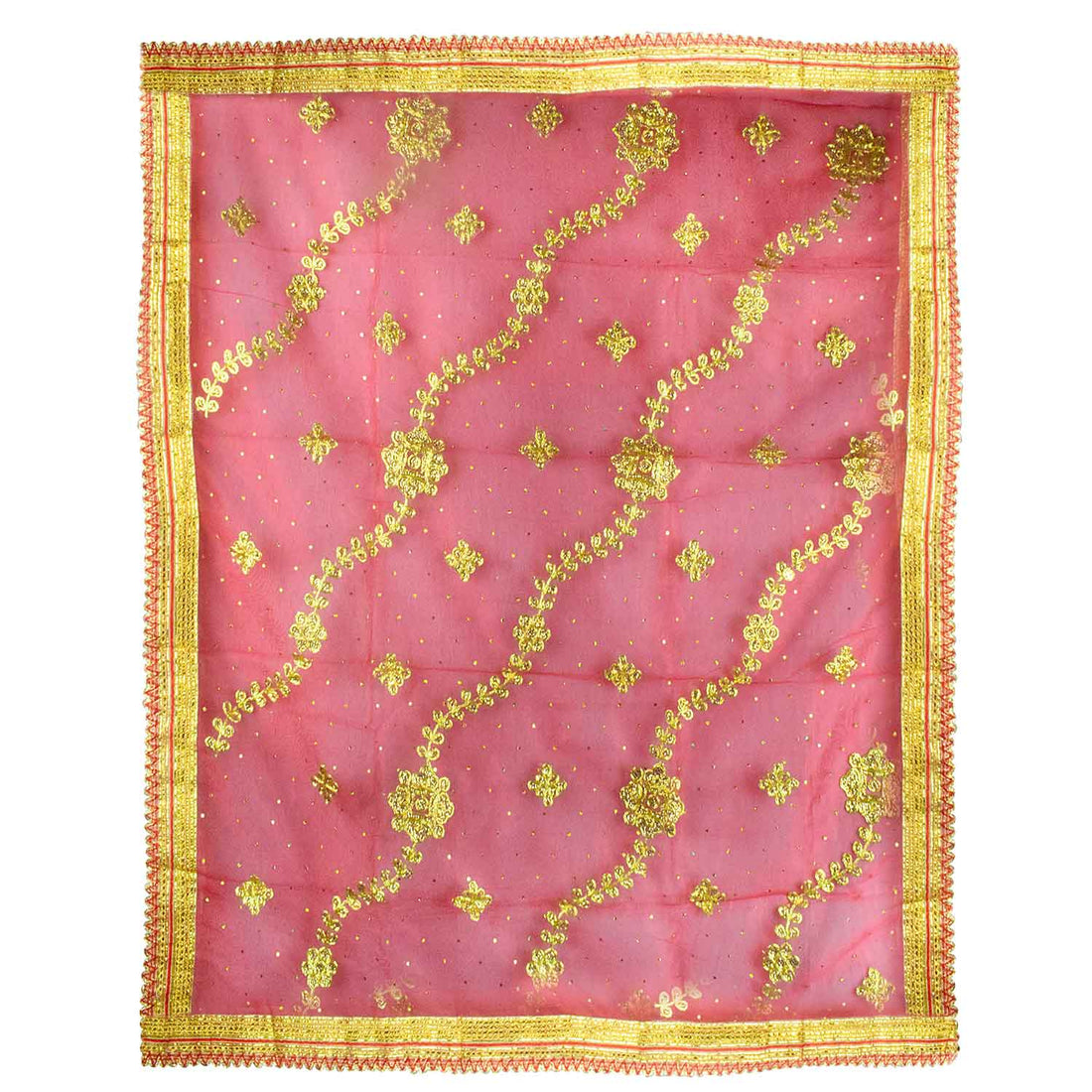 β¨ "Mata Ki Chunri with Golden Embroidery β Sacred Prayer Cloth for Puja" β¨
Enhance your spiritual rituals with this divine Mata Ki Chunri, adorned with golden floral embroidery and shimmering accents. Measuring 186 cm (73 inches) in length and 104 cm (41 inches) in height, this elegant Chunri is perfect for Devi puja, Navratri, Durga Puja, and temple decoration. Its intricate design symbolizes devotion and reverence, making it ideal for prayer offerings.
ποΈ Shop authentic religious accessories at Satvik