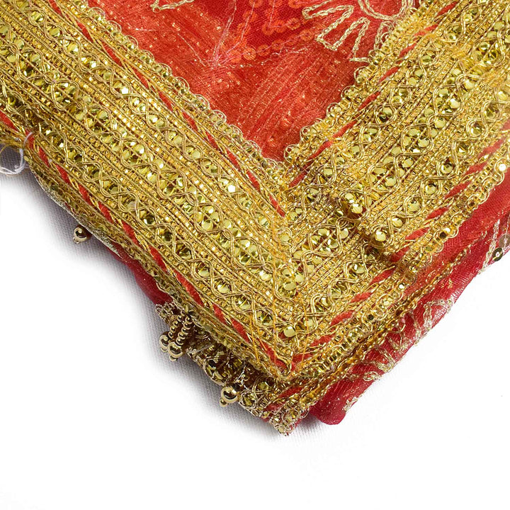✨ "Mata Ki Chunri with Golden Border – Divine Prayer Cloth for Puja" ✨
Elevate your spiritual rituals with this beautiful Mata Ki Chunri, featuring a golden border and intricate diamond and floral patterns. Measuring 190 cm (75 inches) in length and 110 cm (43 inches) in height, this Chunri is perfect for Devi puja, Navratri, Durga Puja, and festive decor. Its shimmering design adds a touch of divinity to your sacred offerings.
🛍️ Shop authentic religious accessories at Satvik Store for all your devotion