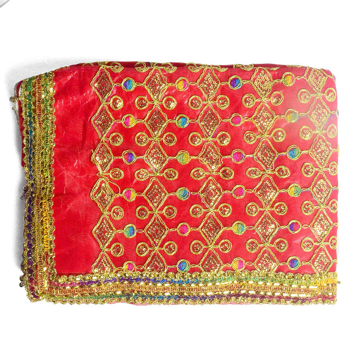 Adorn your puja altar with this beautifully crafted Pink Chunri, featuring golden sequin embellishments for a divine appearance. Measuring 190 cm (75 inches) in length and 103 cm (40 inches) in height, this traditional cloth is perfect for Devi puja, temple offerings, and festive rituals.
ποΈ Shop now at Satvik Store for authentic spiritual and religious products. πΈπ