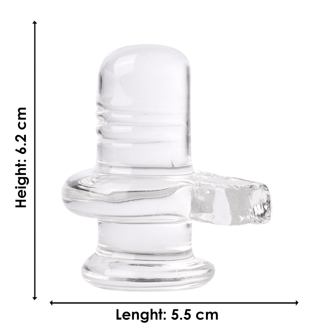 Sacred Sphatik Glass Shiva Lingam – Pure Devotional Energy