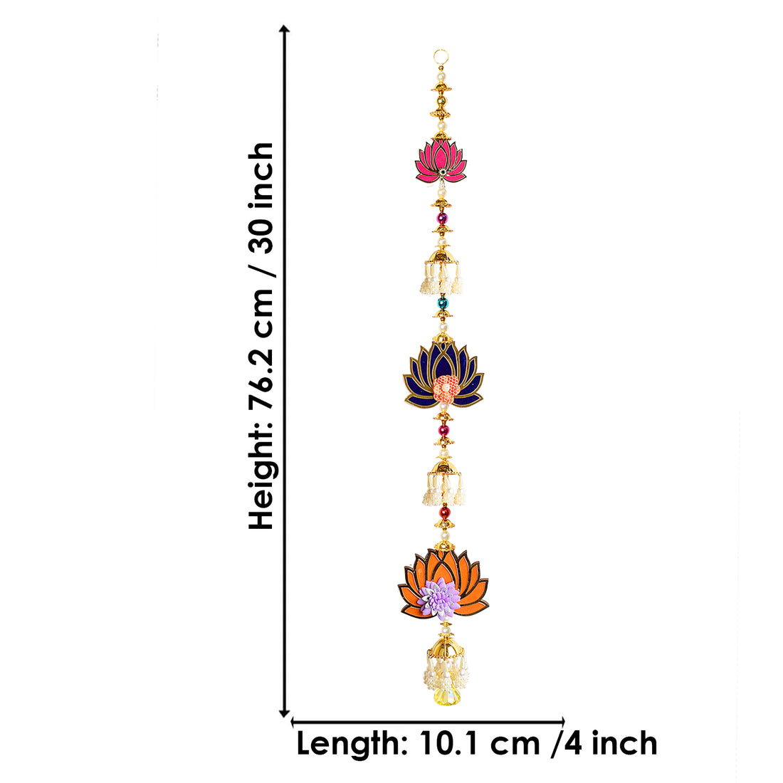 Elegant Lotus Side Door Wall Hangings