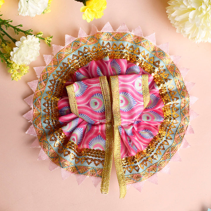 Festive Laddu Gopal Outfits featuring vibrant, embroidered poshak sets designed for Bal Krishna idols during religious celebrations. India’s Largest Pooja Accessories Brand – www.satvikstore.in