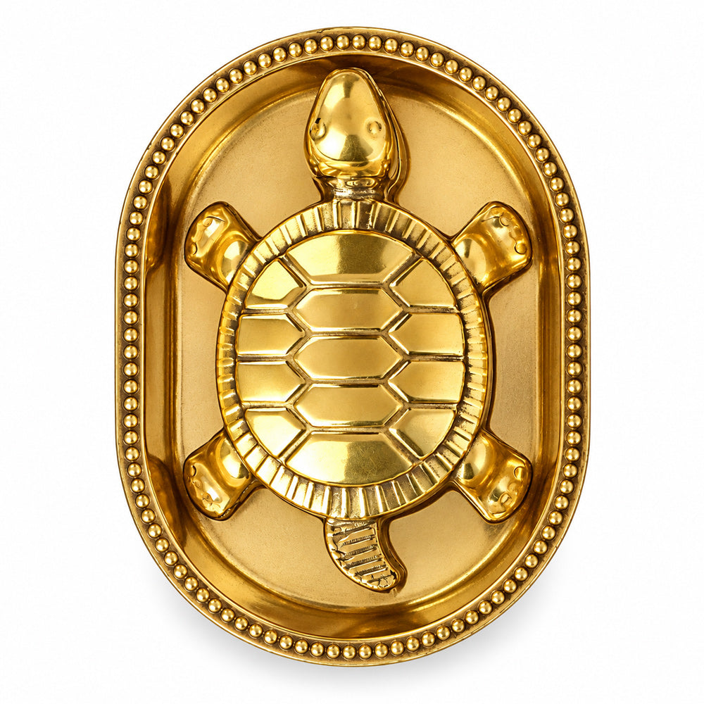 Vastu Feng Shui Brass Turtle For Good Luck (Vastu Kachua/Tortoise)
