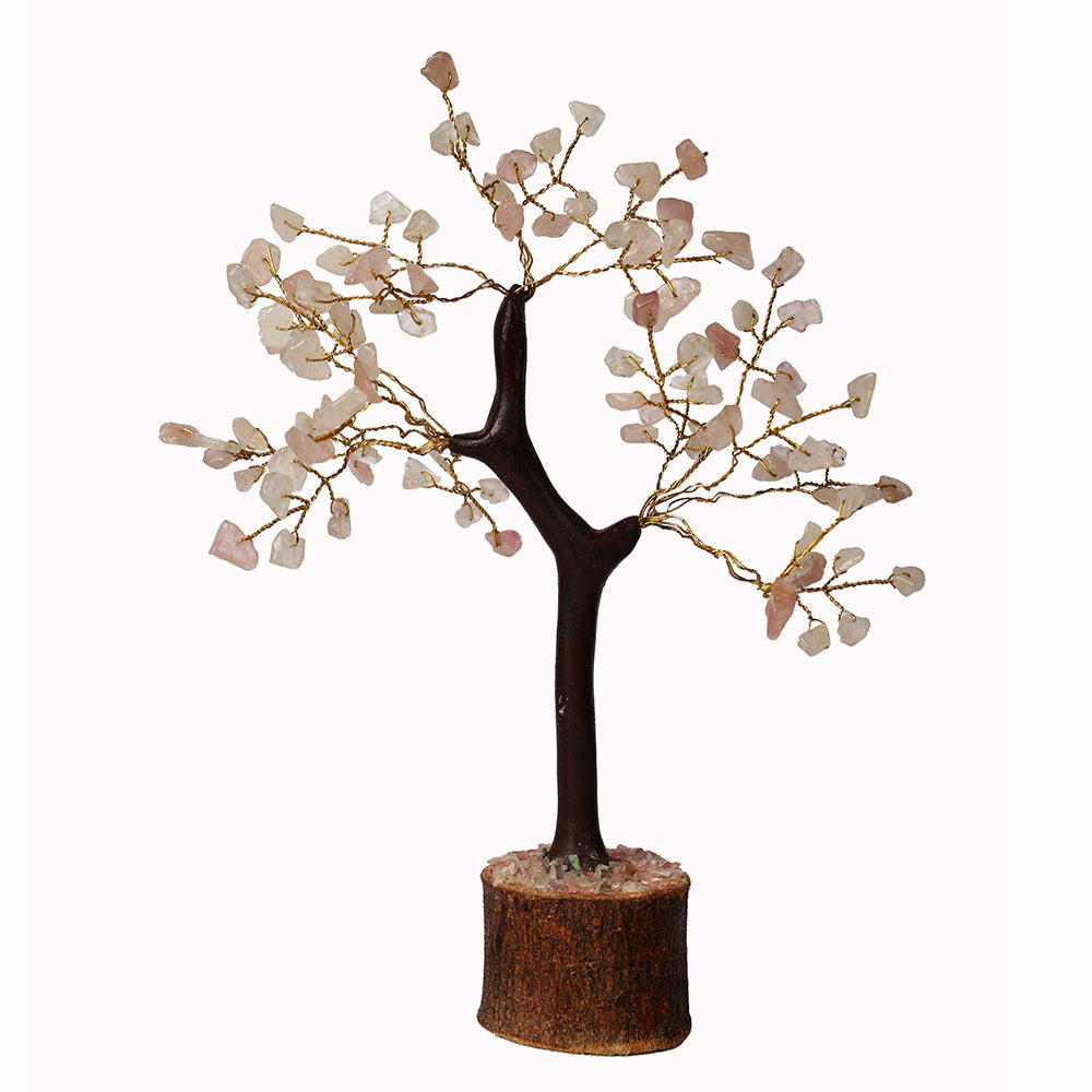 Rose Quartz Crystal Tree – Love & Positive Energy