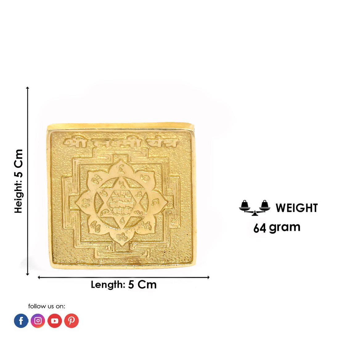 Asht Dhatu Shri Laxmi Yantra β Wealth & Prosperity