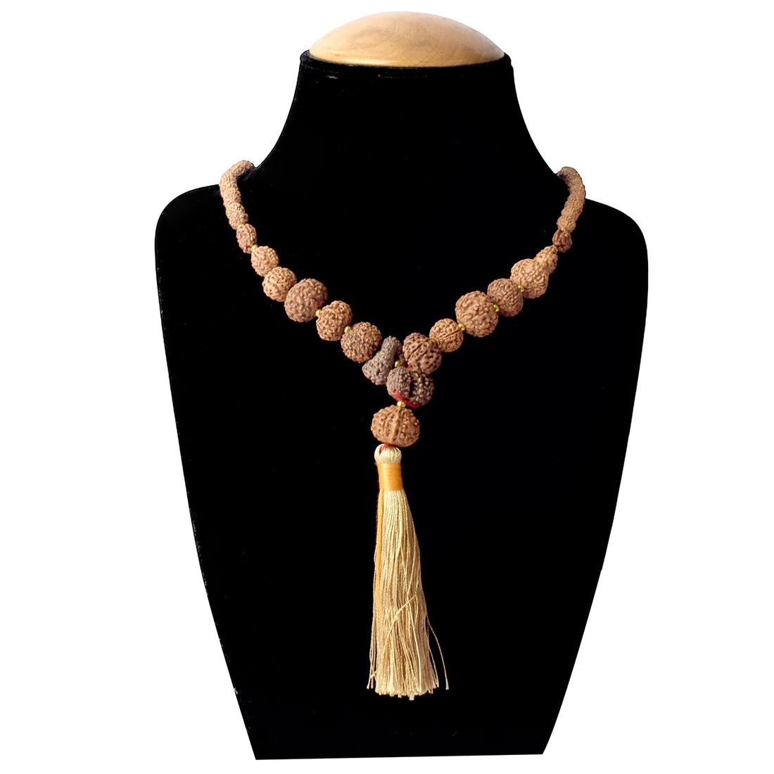 1–14 Mukhi Siddh Rudraksha Mala with Asht Dhatu Capping 100% Original & Certified