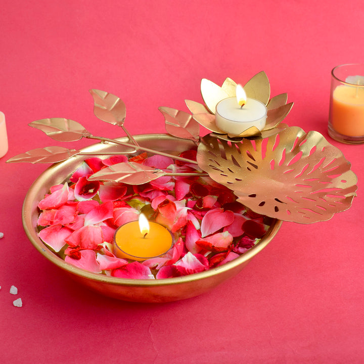 Handcrafted Graceful Urli β Beautifully crafted urli with intricate details, ideal for spiritual, festive, and home decor purposes. Indiaβs Largest Pooja Accessories Brand β www.satvikstore.in