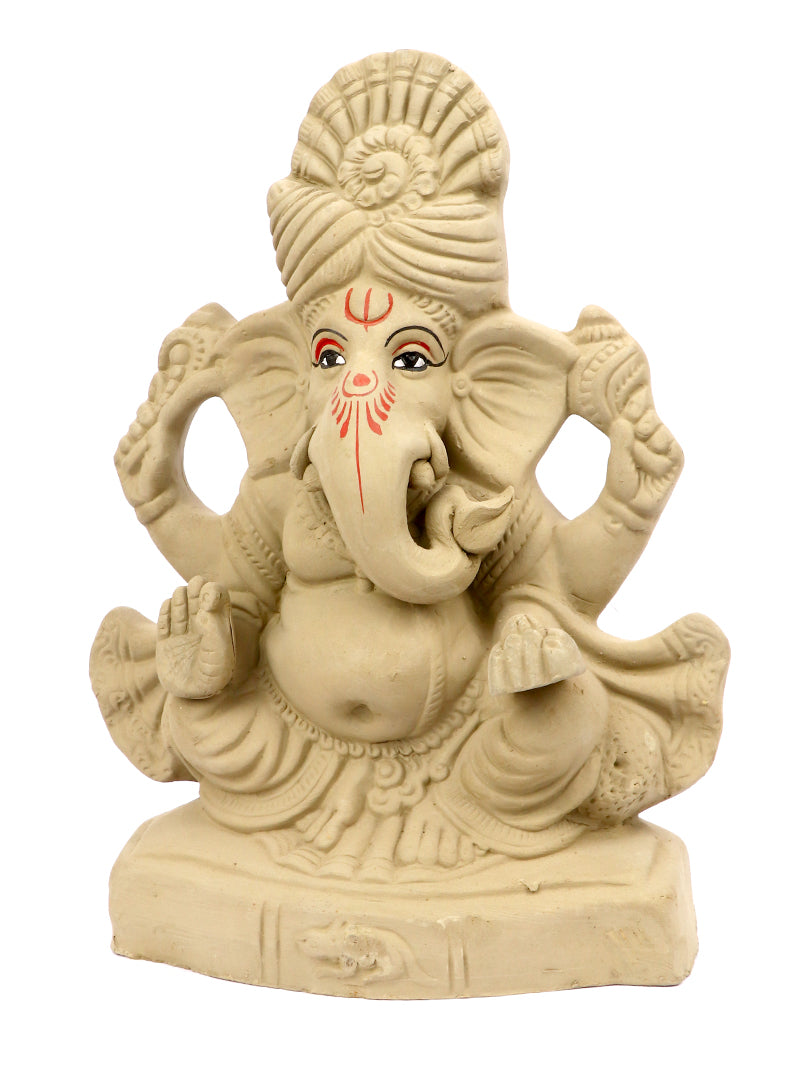 11 Inch Siddhidhata Eco-Friendly Ganesha idol