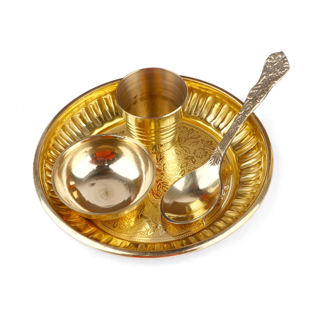 Laddu Gopal Pooja Bhog Thali Set (4.5 Inch)