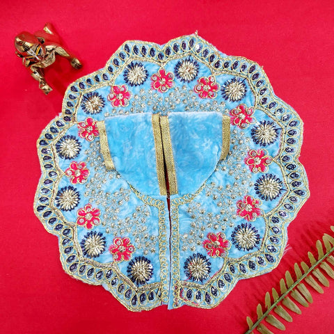 Beautiful Laddu Gopal dress No.5 design 1 with vibrant detailing for Bal Gopal idol β Indiaβs Largest Pooja Accessories Brand β www.satvikstore.in