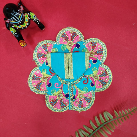 Beautiful Laddu Gopal Dress No.1 with traditional detailing and bright colors β Indiaβs Largest Pooja Accessories Brand β www.satvikstore.in