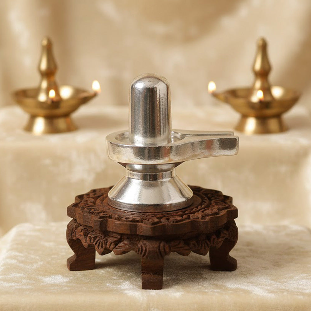 Medium Parad Shivling – Divine Mercury Shivling for Powerful Pooja and Blessings. India’s Largest Pooja Accessories Brand – www.satvikstore.in