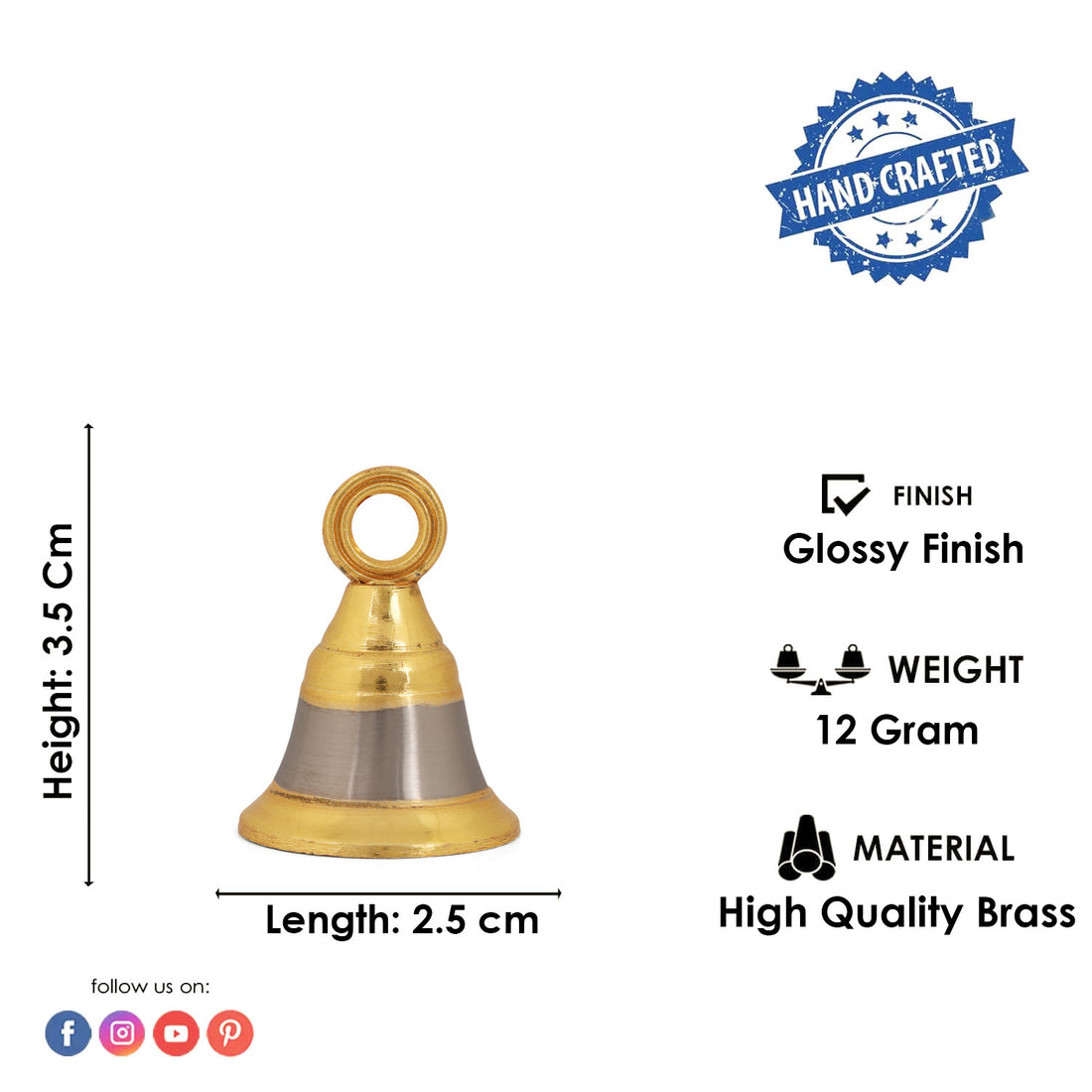 Small Size Metal Jingle Bell for Decoration
