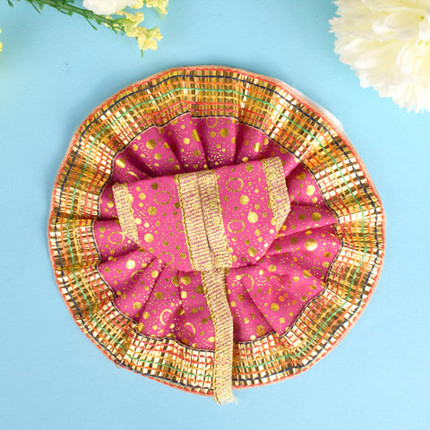 Enchantingly colored embroidered dress for Laddu Gopal in sizes 0 to 2, crafted with premium fabric and detailed embroidery. Indiaβs Largest Pooja Accessories Brand β www.satvikstore.in