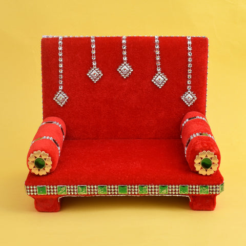 Velvet Radiance β Glorious Velvet Singhasan for Laddu Gopal β Indiaβs Largest Pooja Accessories Brand β www.satvikstore.in