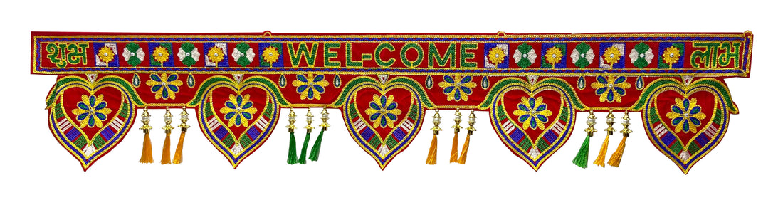 Handcrafted Floral Toran (Door Valance)