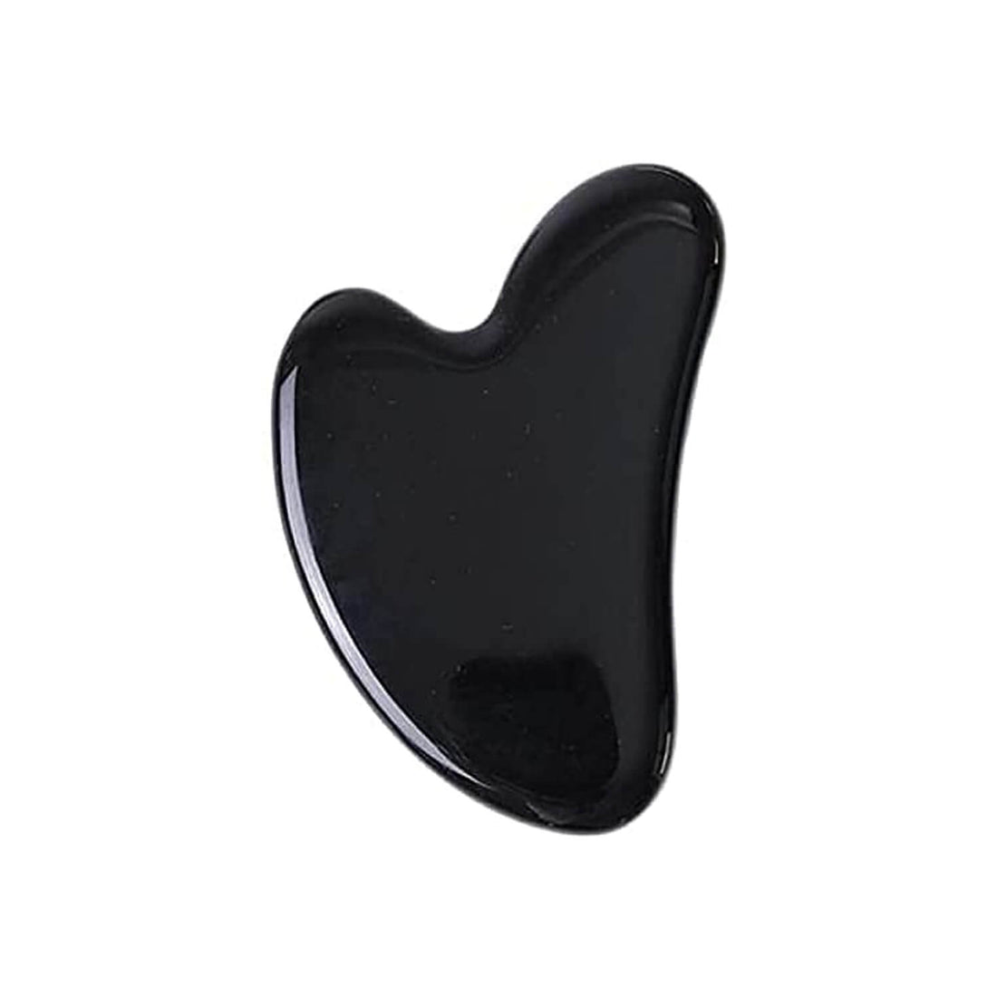 Black Obsidian Face Roller with Gua Sha – Detox & Glow Naturally