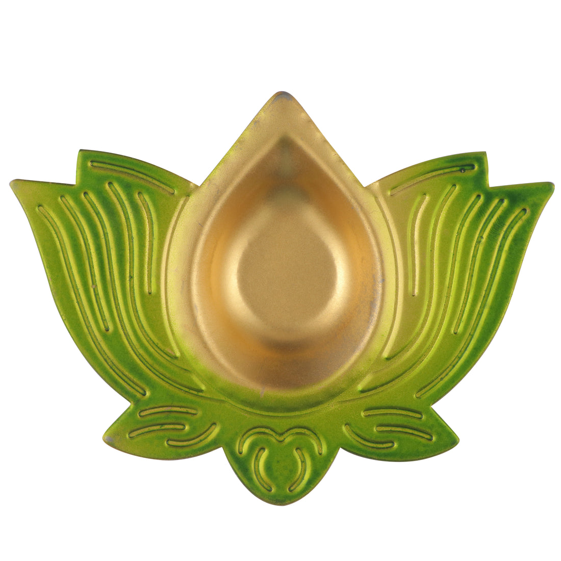 Prepossessing Multicolor Lotus Shape Diya
