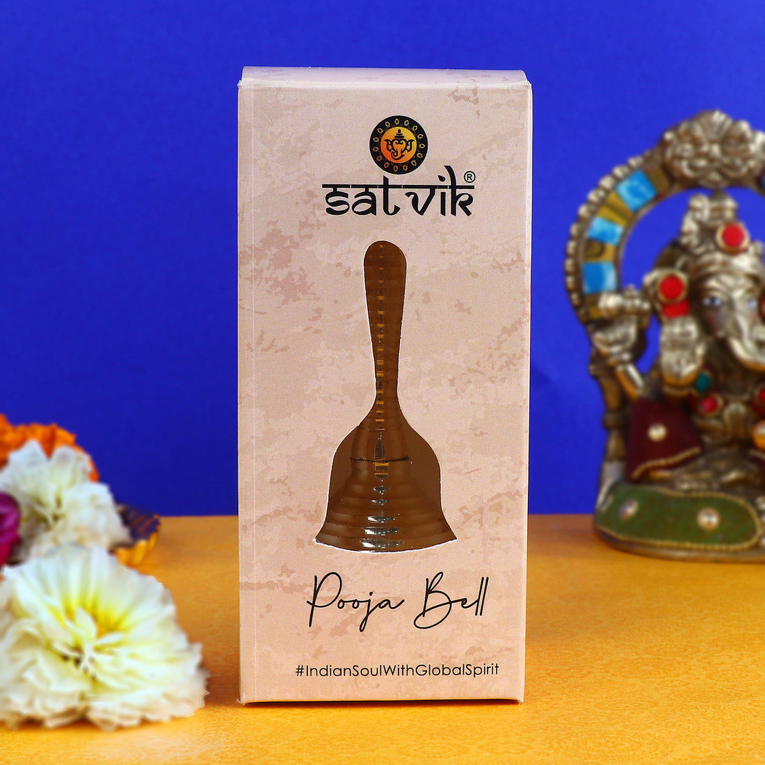 Prepossessing Brass Pooja Bell/Ghanti
