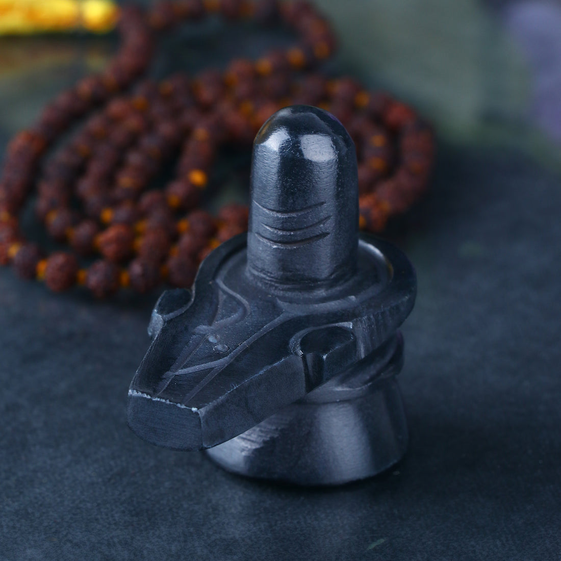 Black Stone Shivling (6 cms)
