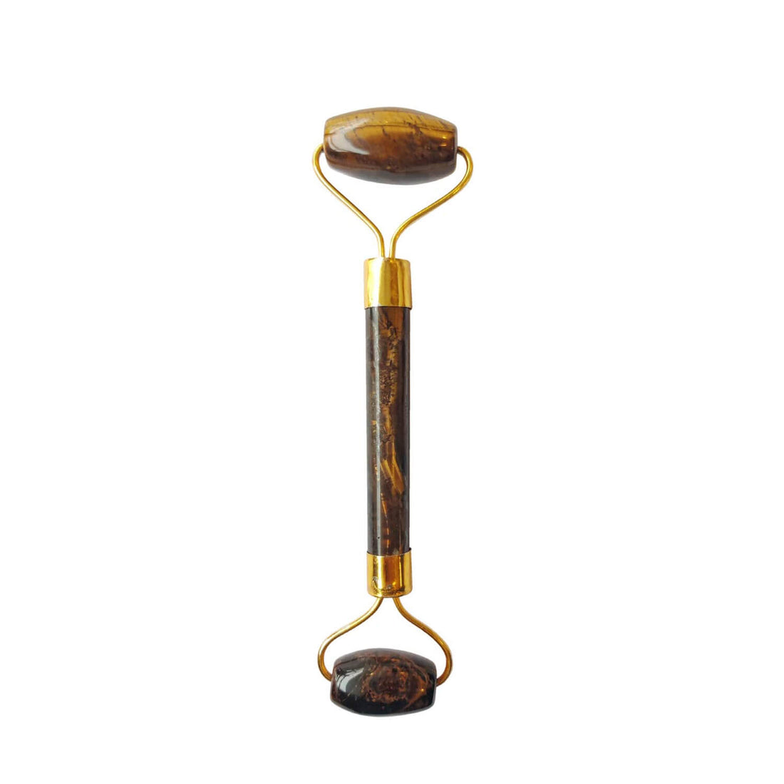 Tiger's Eye Face Roller with Gua Sha – Confidence & Skin Glow