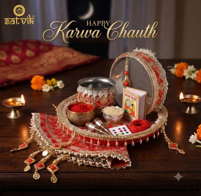 Karwa chauth thali 2026 - India’s Largest Pooja Accessories Brand – www.satvikstore.in