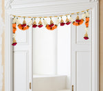Beautiful Flower Toran with Side Latkans (Color-Assorted)